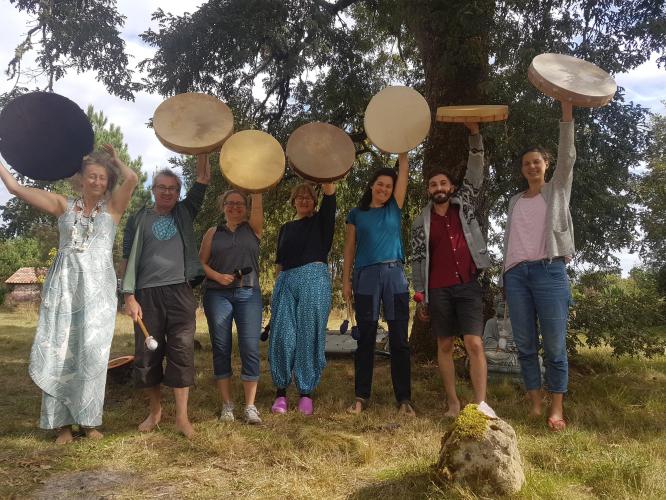 Naissance des tambours dans la forêt des Landes