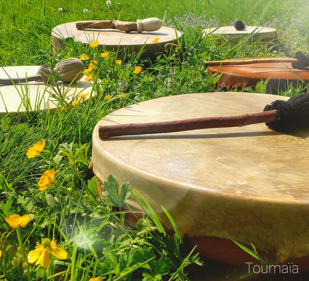 Stage de fabrication de tambours chamaniques dans les Landes et dans les Pyrénées-Atlantiques